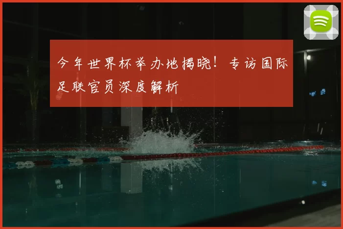 今年世界杯举办地揭晓！专访国际足联官员深度解析