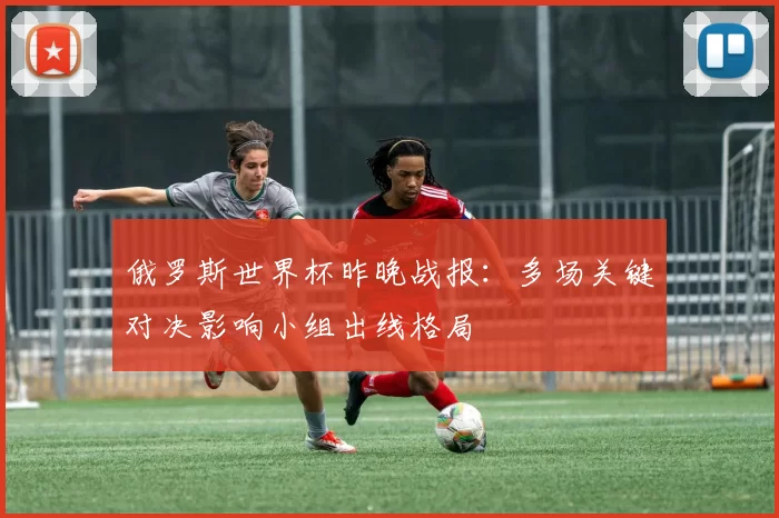 俄罗斯世界杯昨晚战报：多场关键对决影响小组出线格局